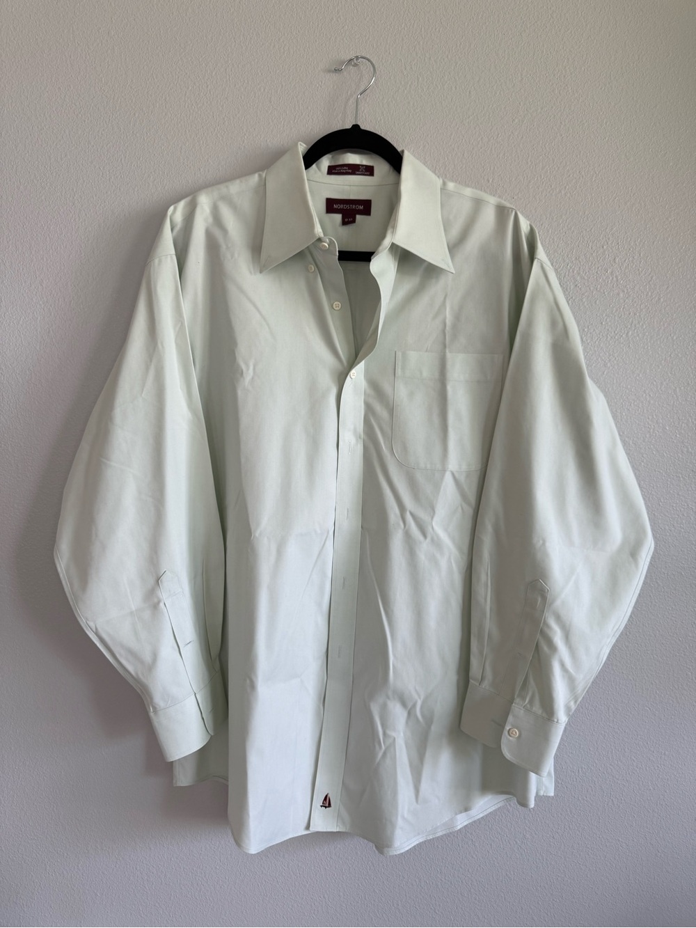 Nordstrom Men's Pale Mint Dress Shirt